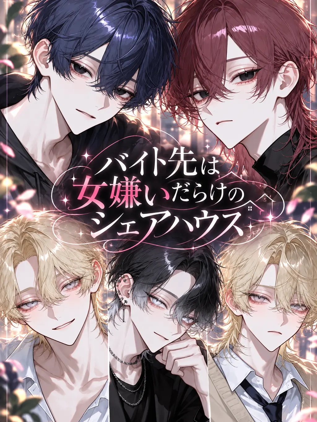 Fizzydrink의 バイト先は女嫌いだらけのシェアハウス