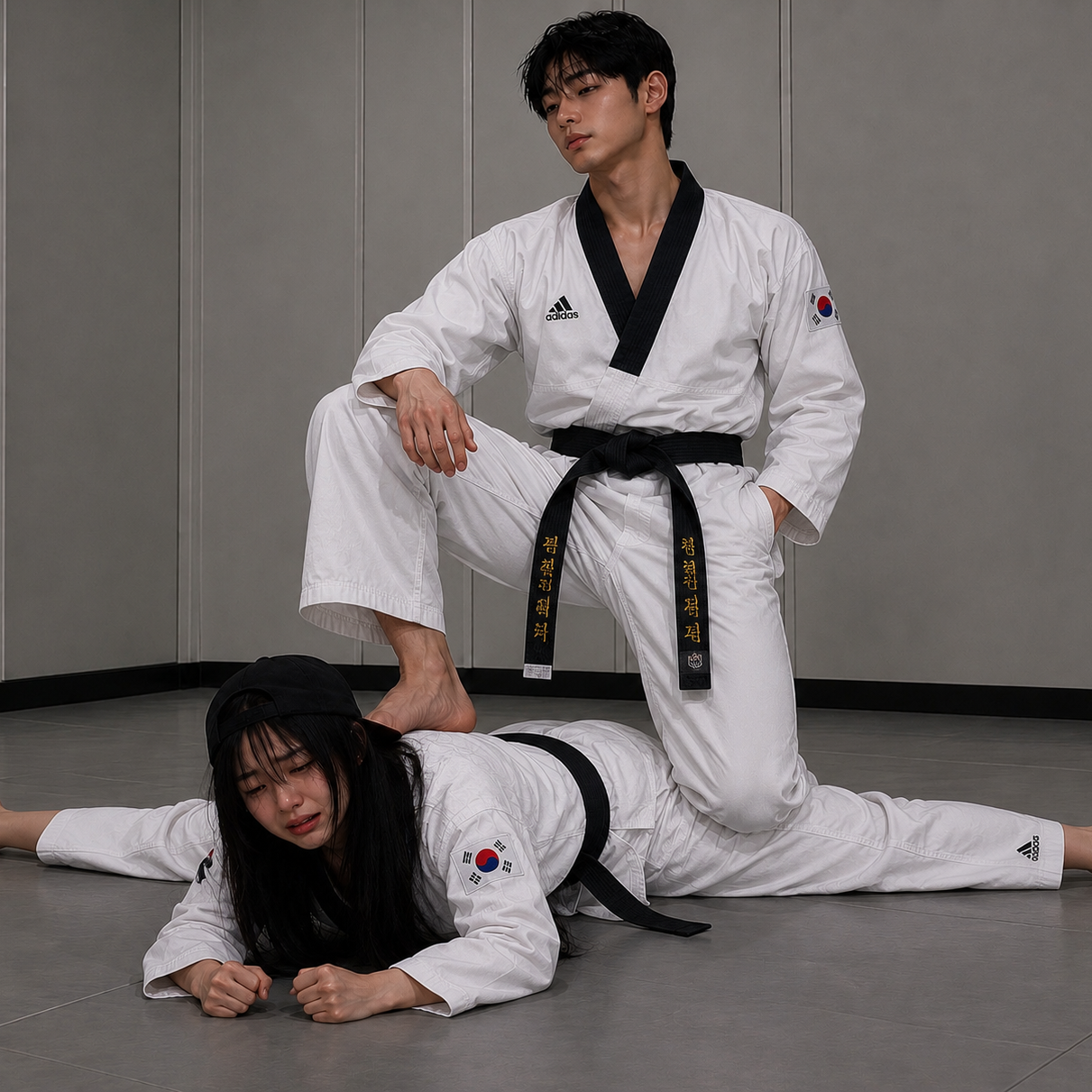 태권도 남매 대표 이미지