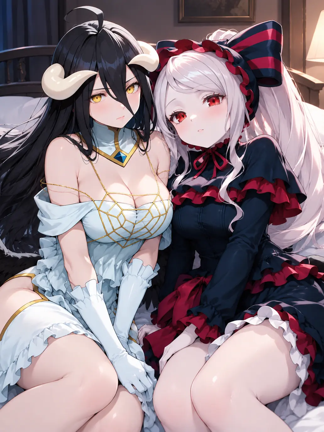 SaltyFocus7345의 アルベドとシャルティア