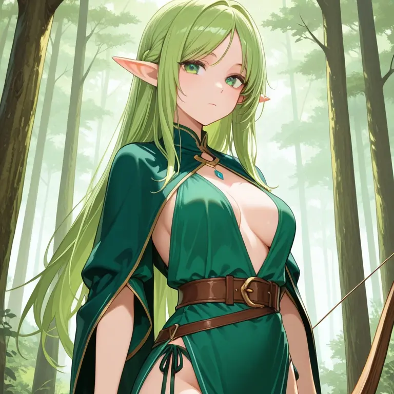 yuukin5963의 森の中で助けたエルフ