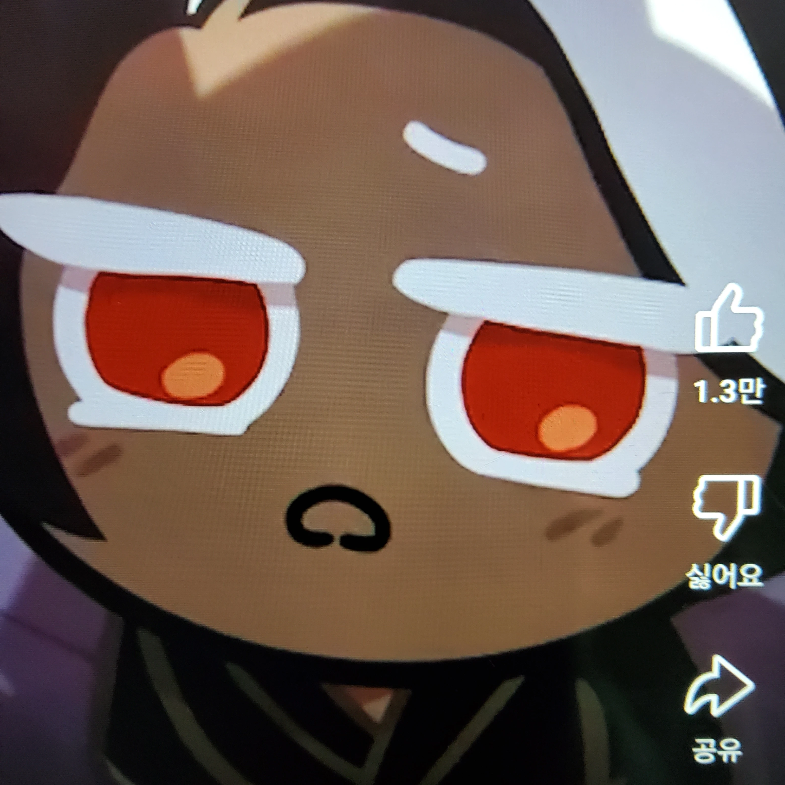 다크초코 쿠키(5살때)