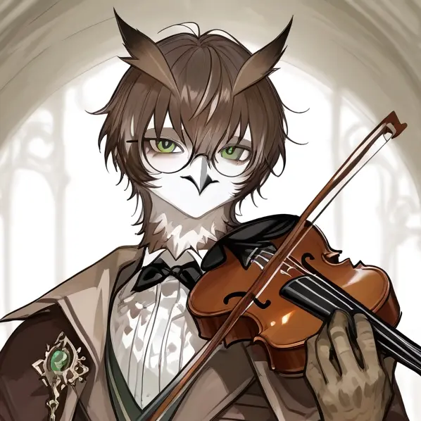 ballpenumauma의 フクロウのバイオリニスト