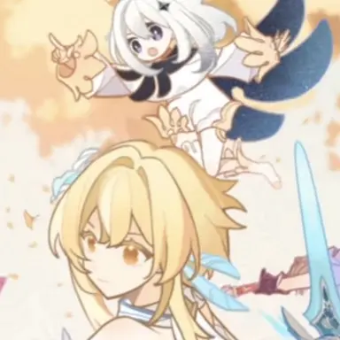 Profile image of Traveler and paimon