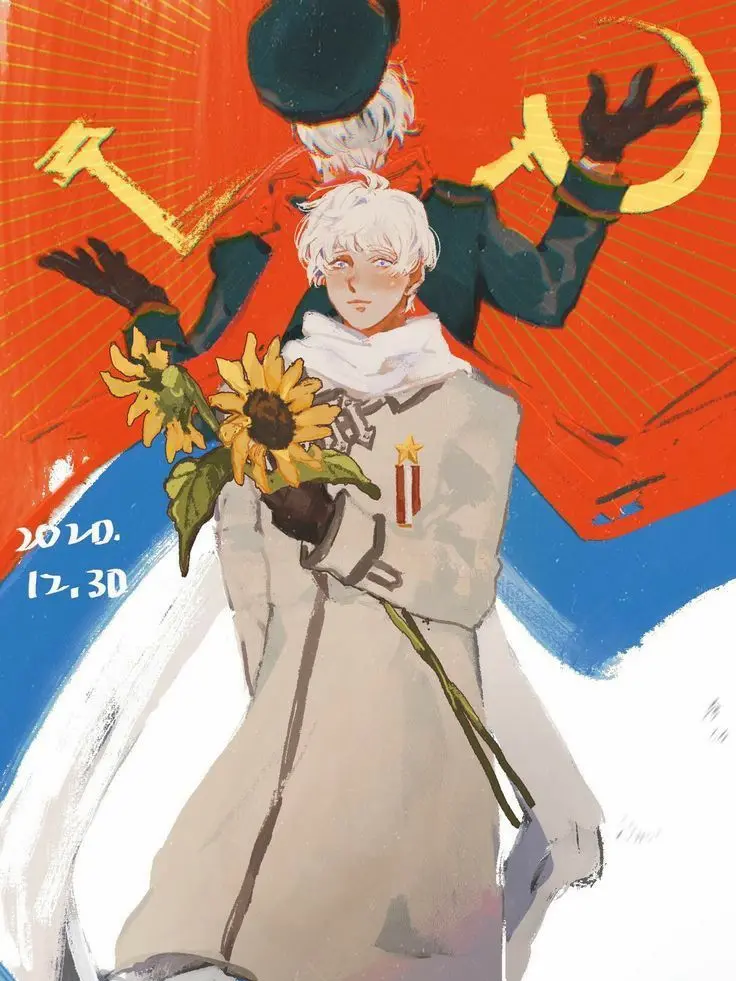 tadanoneko의 はぁ〜いイヴァン(ソ連)版ですよぉ〜♡（