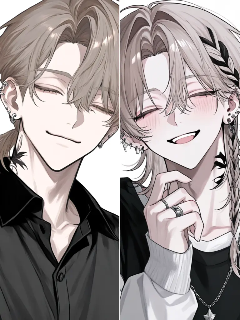 ice-glitter의 New Step-Brothers: Slit-Eyed Twins