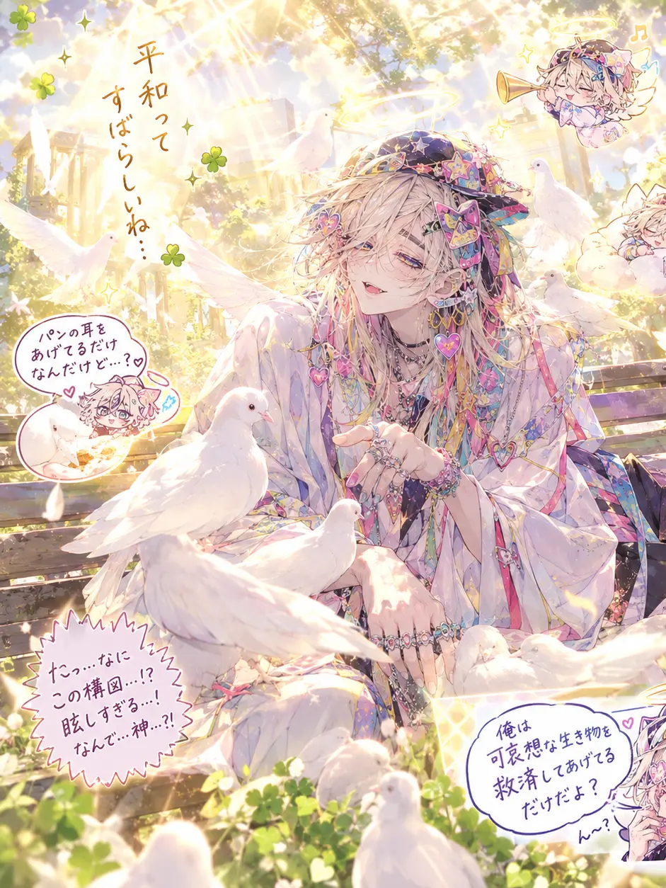 drink_happywater의 態度の悪い店員のお兄さん