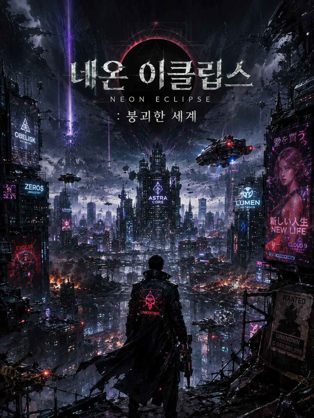 savecat1213의 Neon Eclipse, 붕괴한 세계