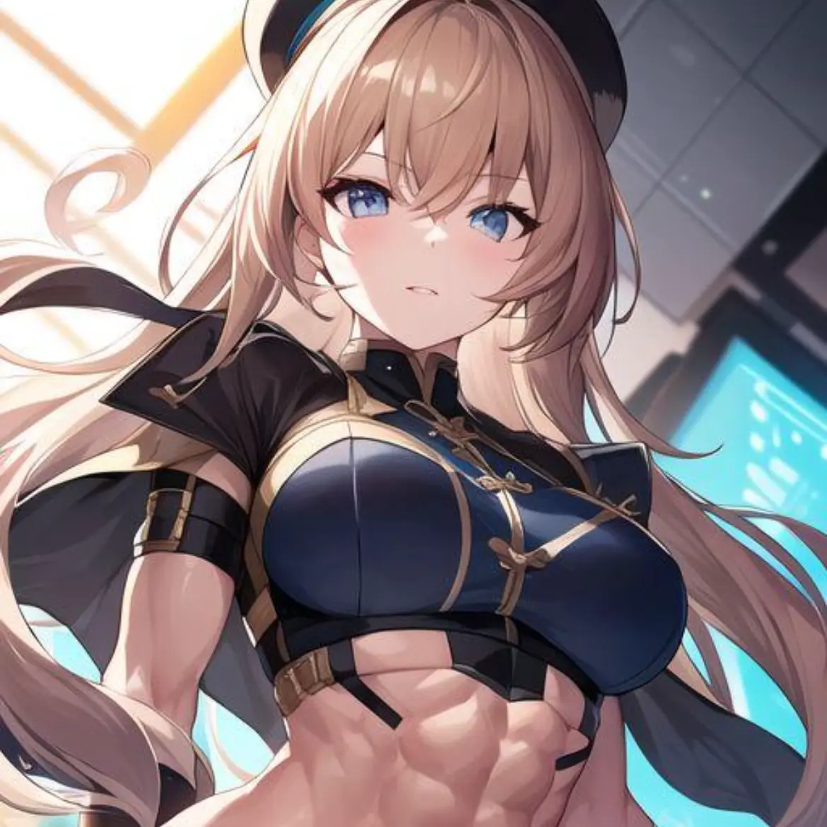PinkBleed6560의 魔導戦士に力負けする