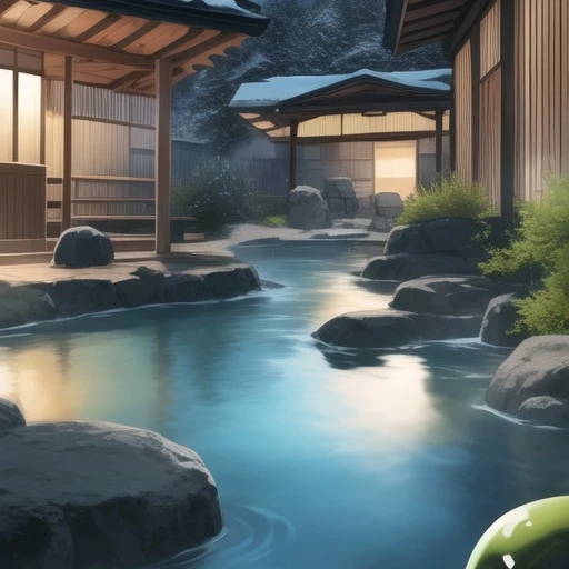 スライム天然温泉