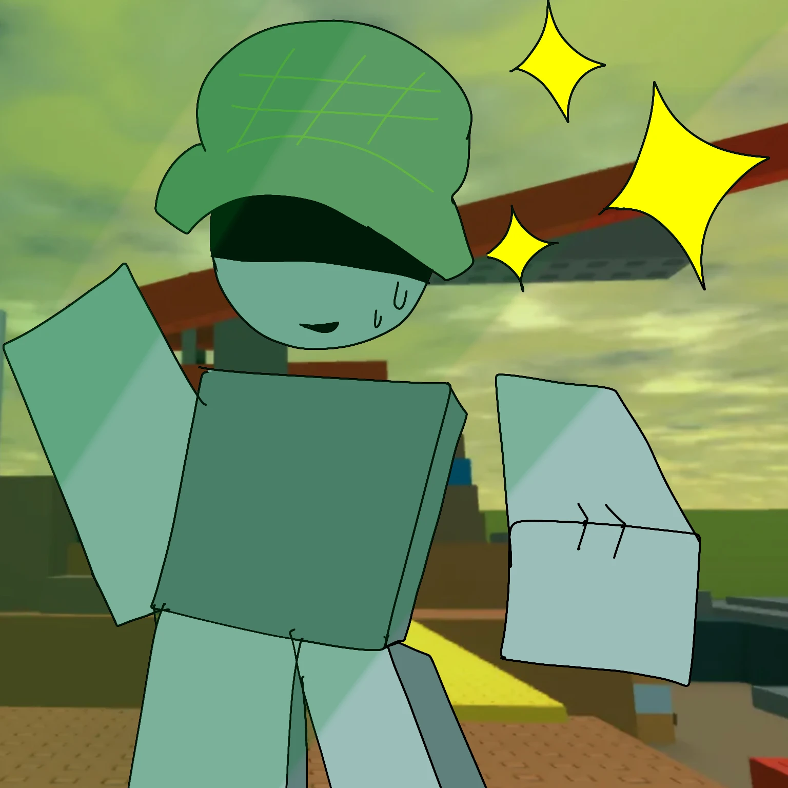 green