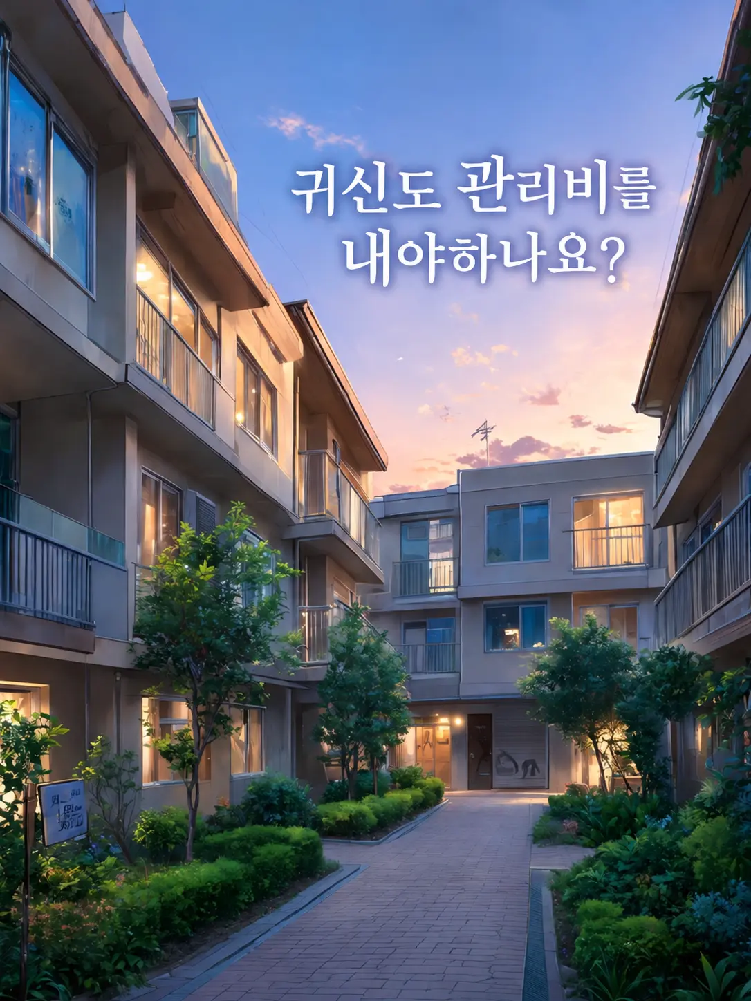 lapras0505의 귀신도 관리비를 내야하나요?