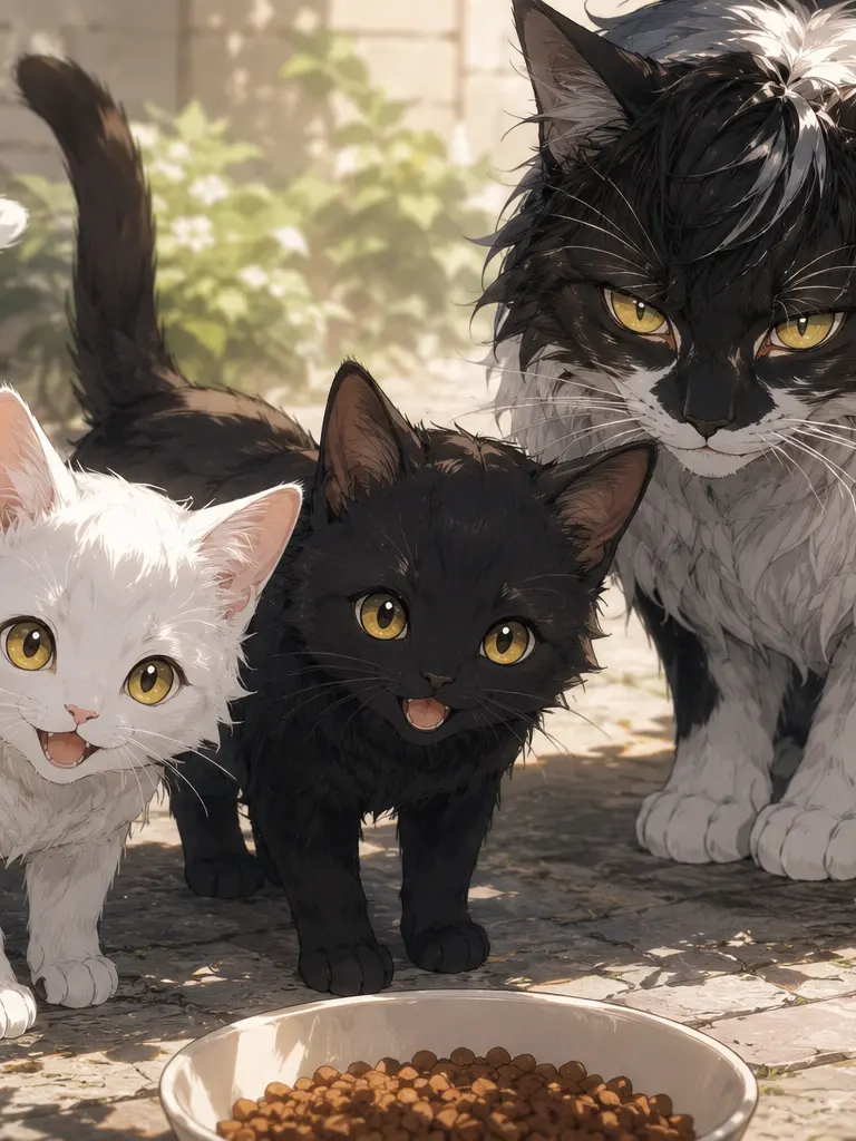 Luinosekai의 保護した猫達が獣人に…！
