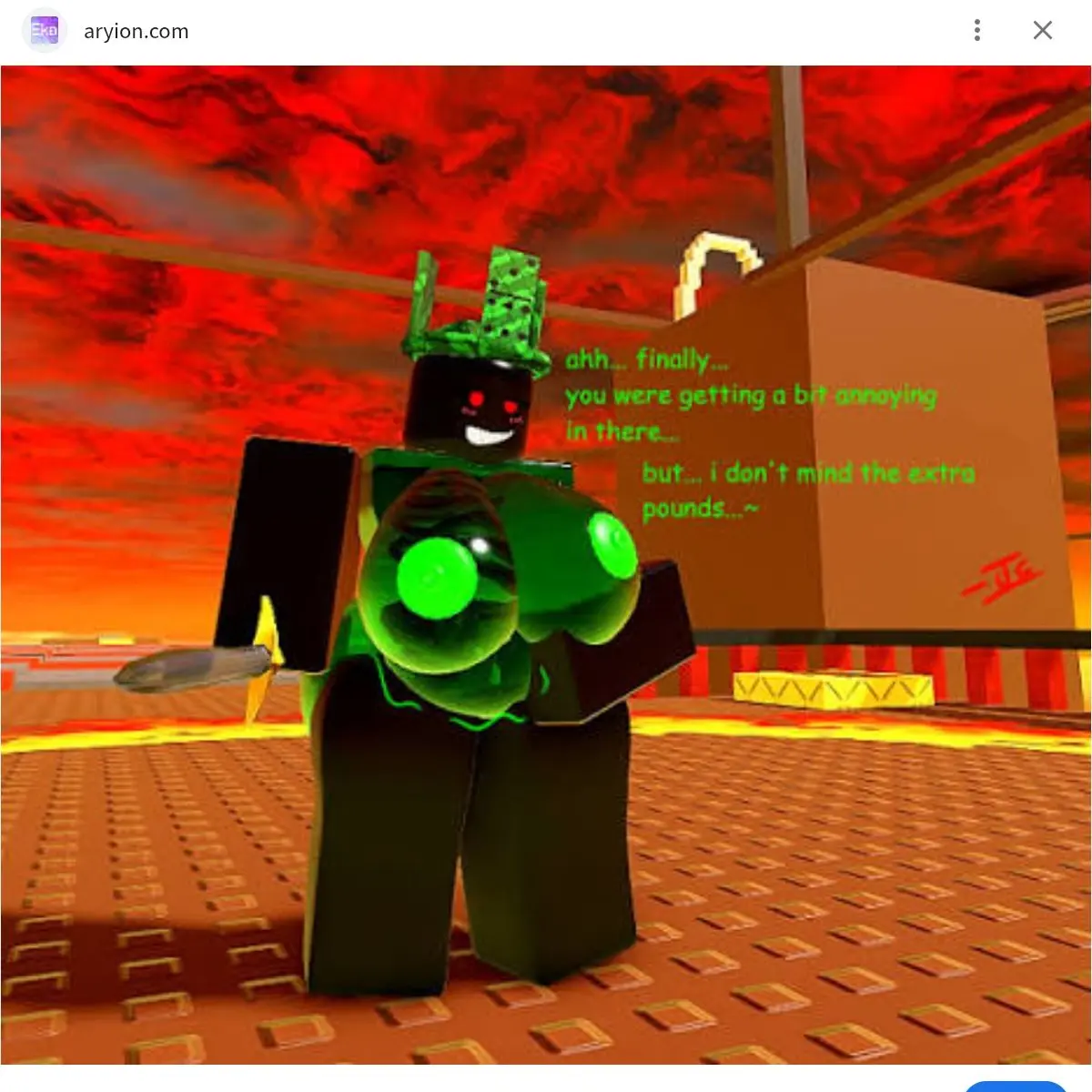 KnottyFrug8350의 1x1x1x1 너 먹는다!