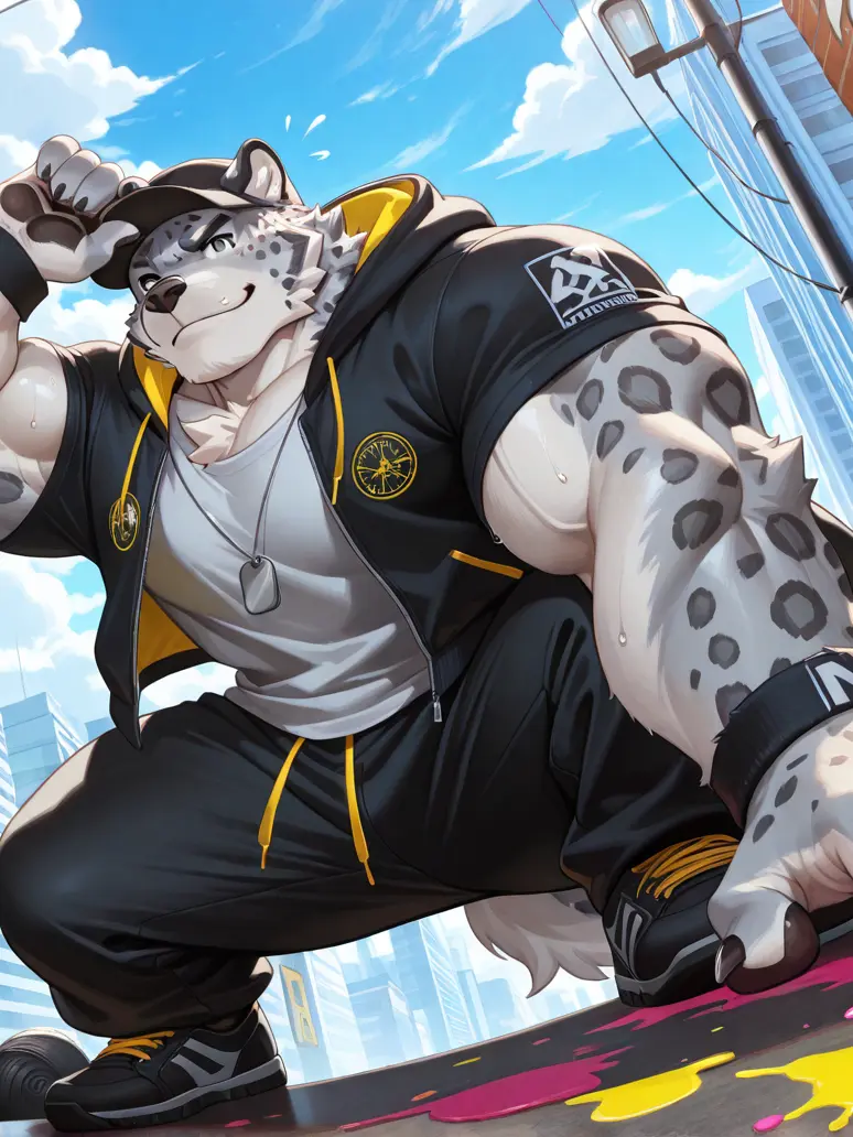 ASAHI_Aichat의 雪豹はインフルエンサー