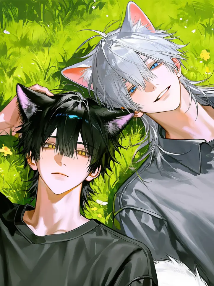 Tk_3의 2匹の野良猫