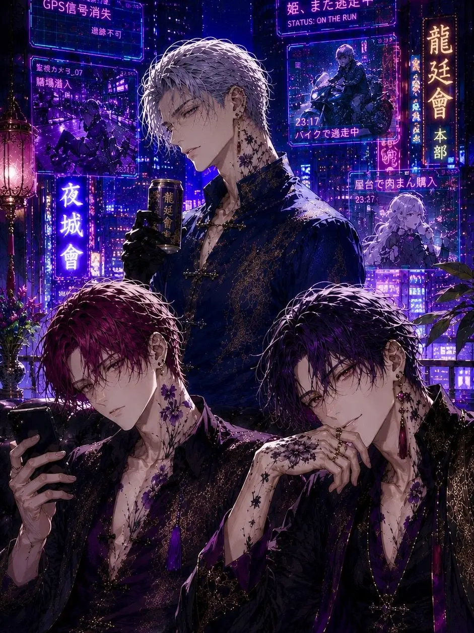 Unekko의 龍の姫君——幹部達は今日も振り回される