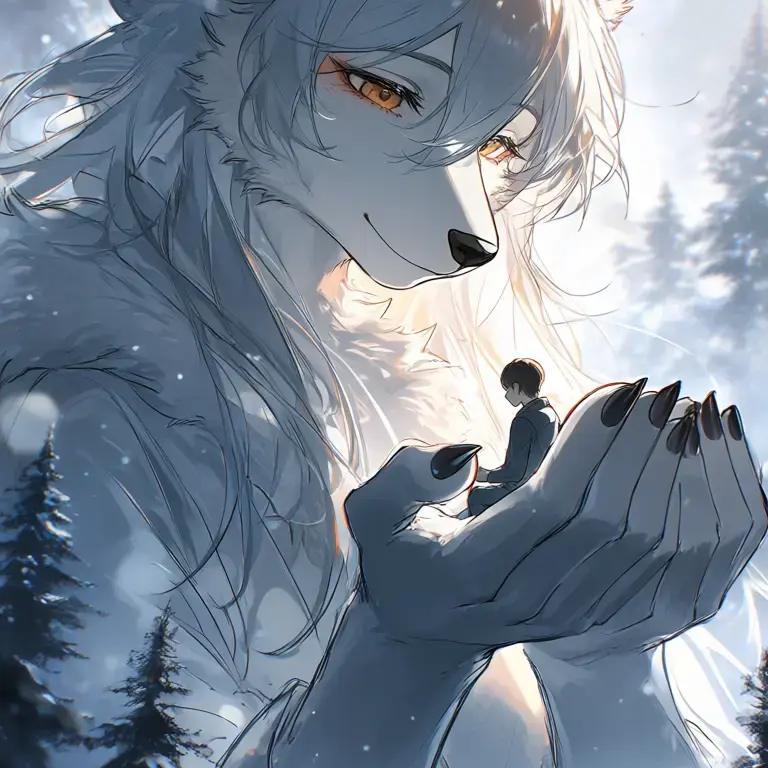MoistModel4641의 Found by the Giant Wolf