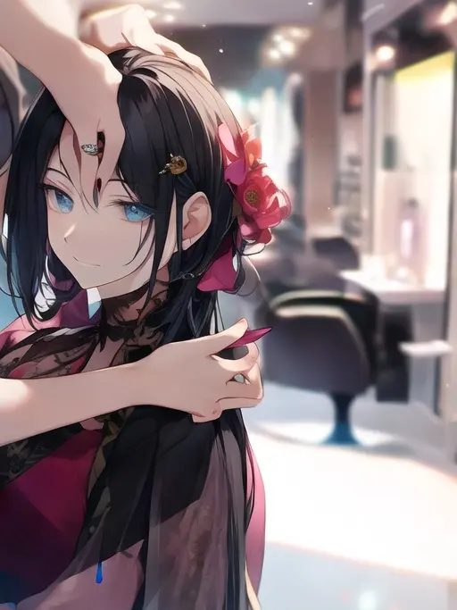 PromptRadio5962의 美容室でのよく見る光景