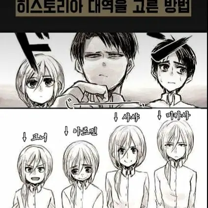 LovedLion1999의 히스토리아의 대역은 누구?!