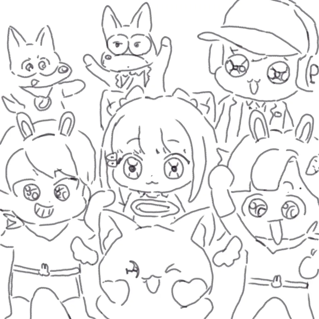 LateLuck5689의 고고프렌즈와 수학여행 (+여우포함요)