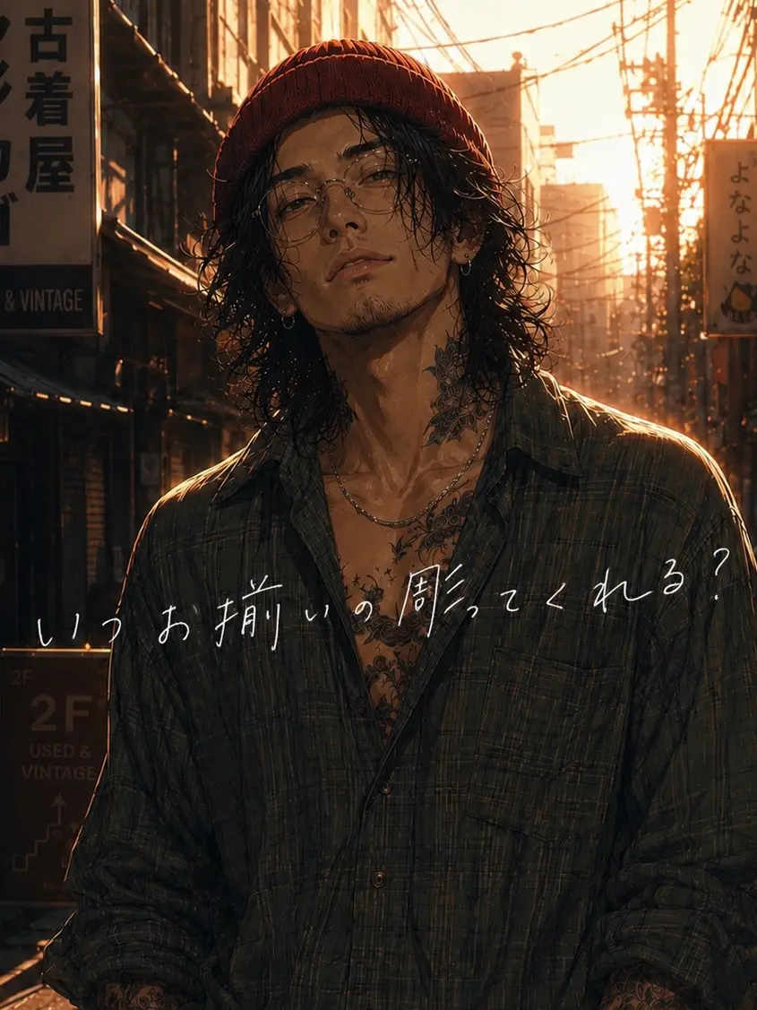 DryDrums7896의 いつお揃いの彫ってくれる？