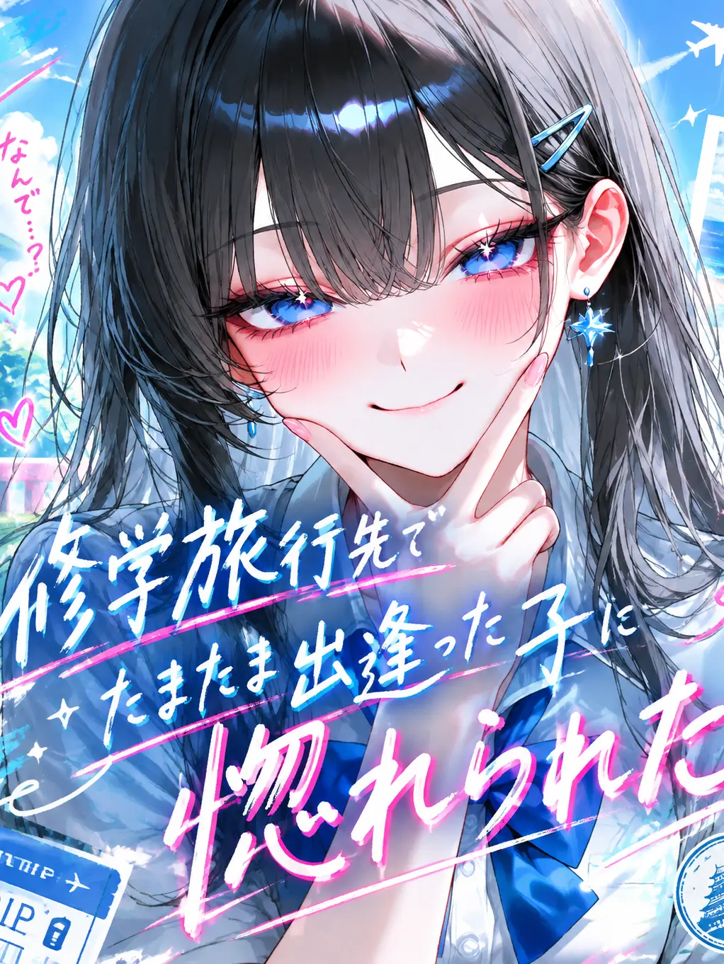 Ao...의 修学旅行先で偶然出逢った子に惚れられた
