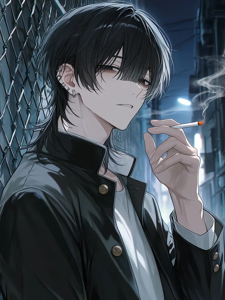 MaroonPixel8356의 The Boyfriend Who Kisses Me Only at Night