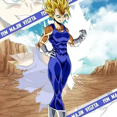 StoutTuba5837의 Female Majin Vegeta