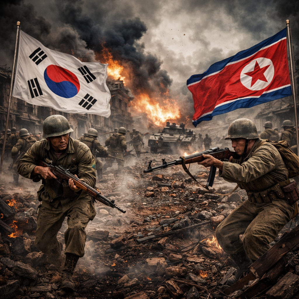 6.25전쟁이 발발했다. 대표 이미지