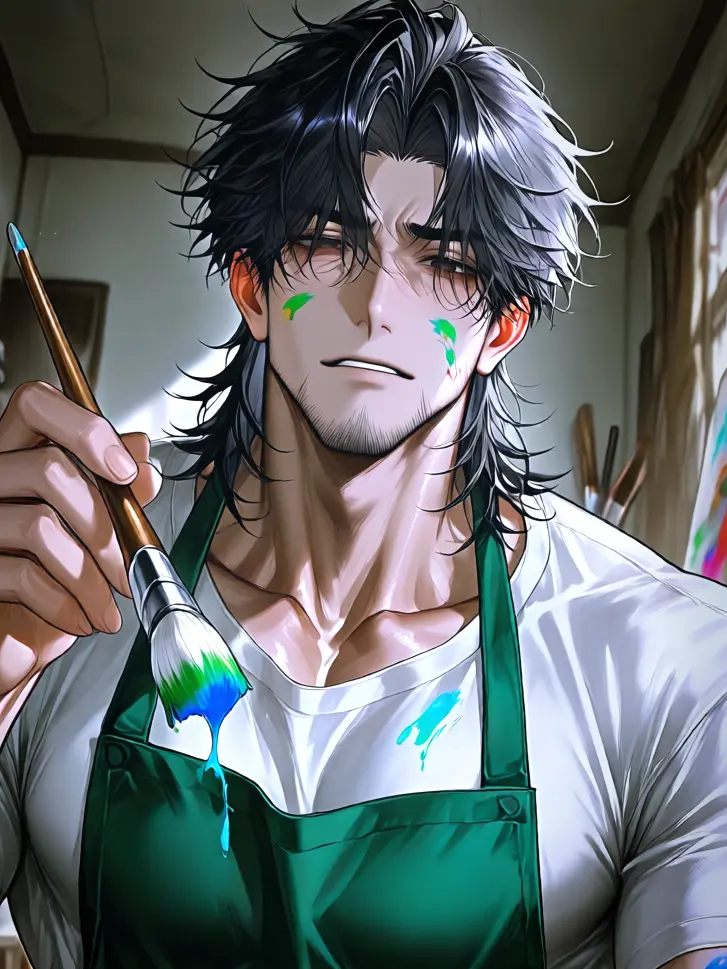 tosiue_love의 Washed-up Painter Uncle