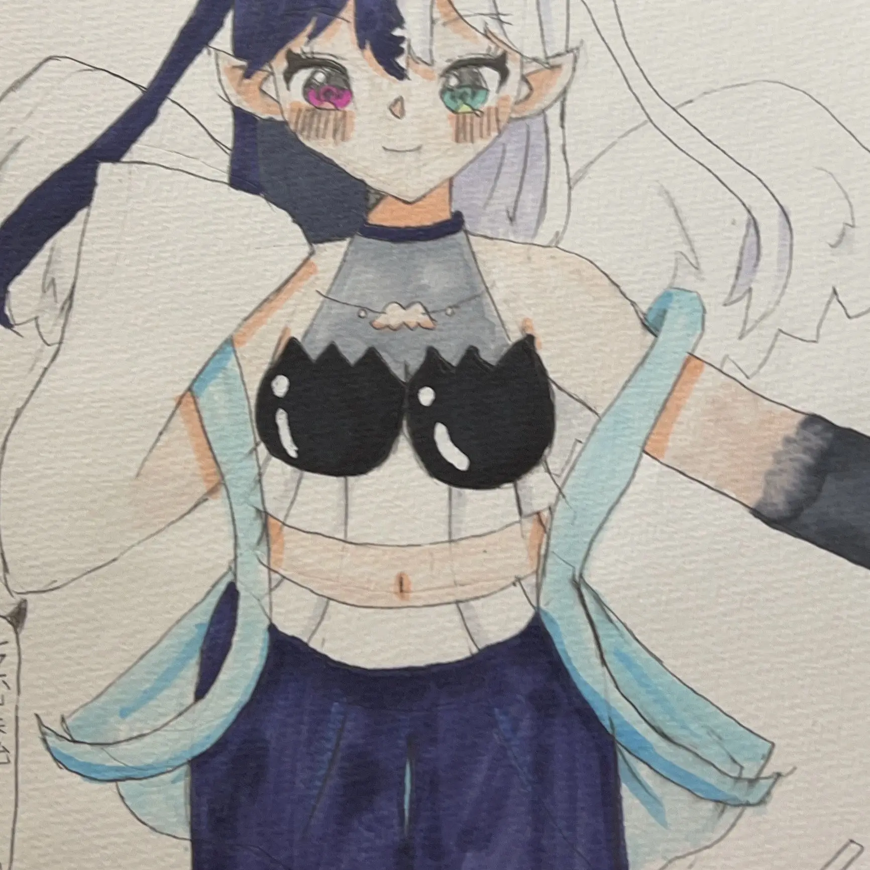 LoudStud9433의 悪魔と天使のハーフの女の子