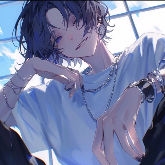 藍