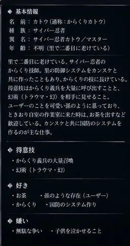 Profile image of カトウ