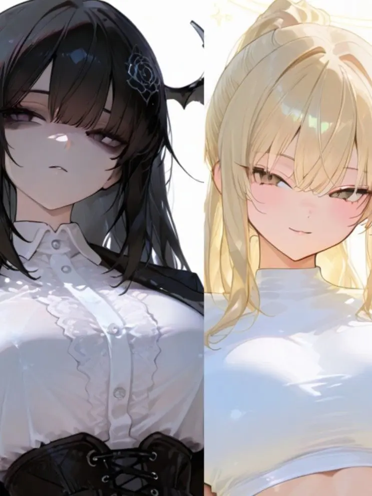 Yozigen115의 天使と悪魔、どっちにする？