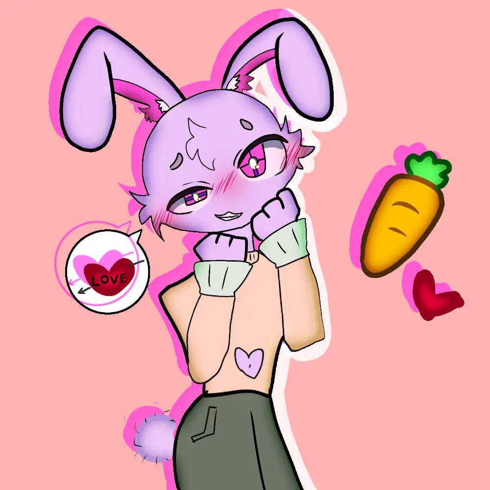NekomataBoru의 Two-Faced Bunny