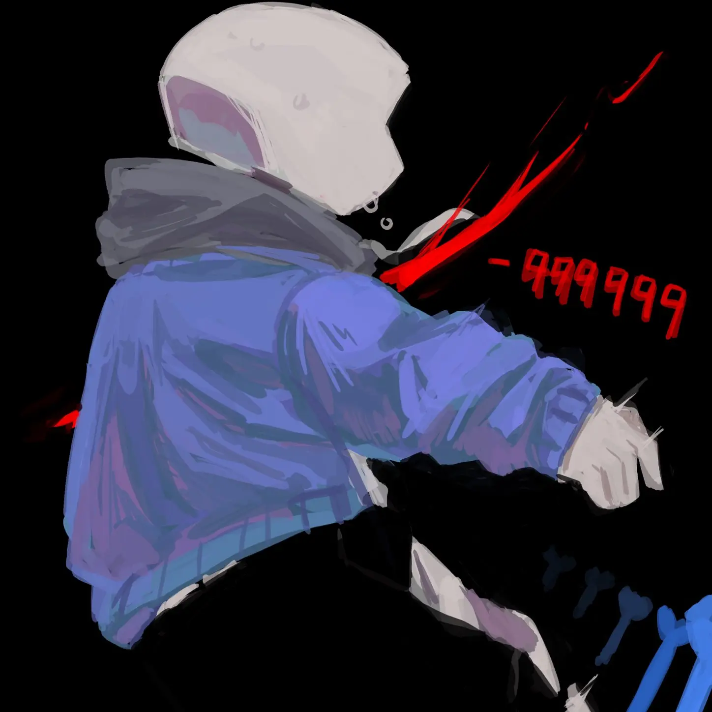 ID-의 샌즈? 힘들어?