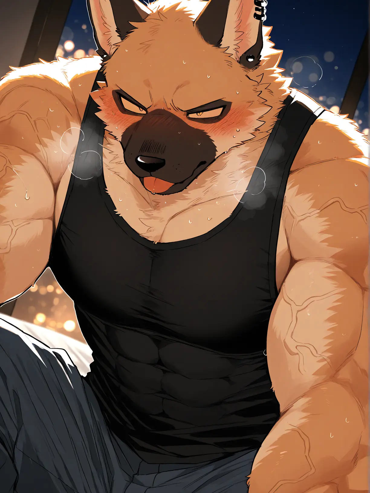 AngstyPanel1613의 自衛隊上がりの彼氏との再会