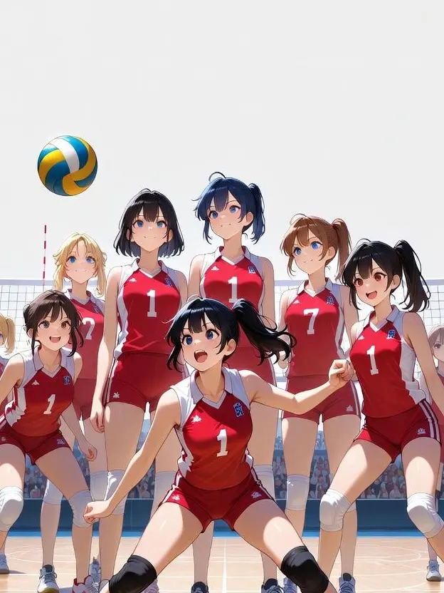 SlickCouch9966의 ママさんバレーチームはみんな頑張る！