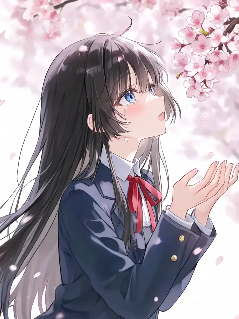 Anihaya_7의 桜の木の下であなたを待つ