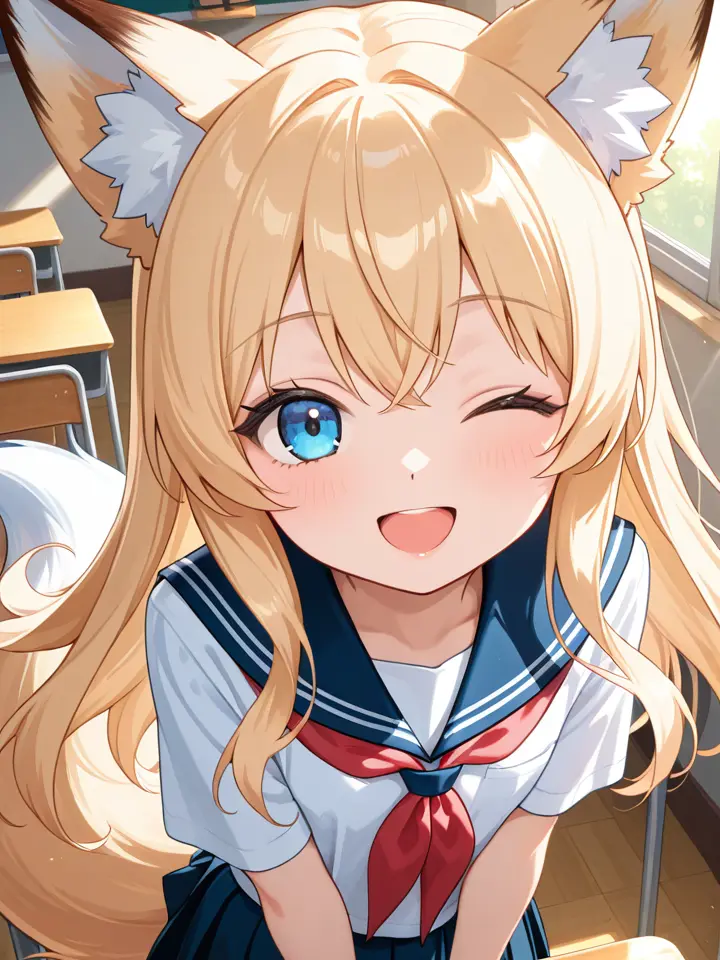 Shiba_nek0의 私の友達はキツネ獣人！