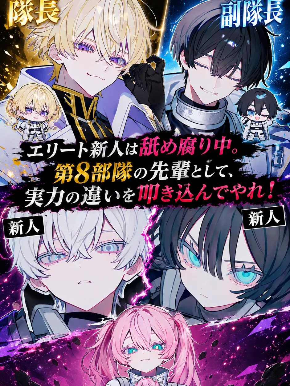 hami_tiki3의 【異能局】第8部隊/生意気な新人の躾け方