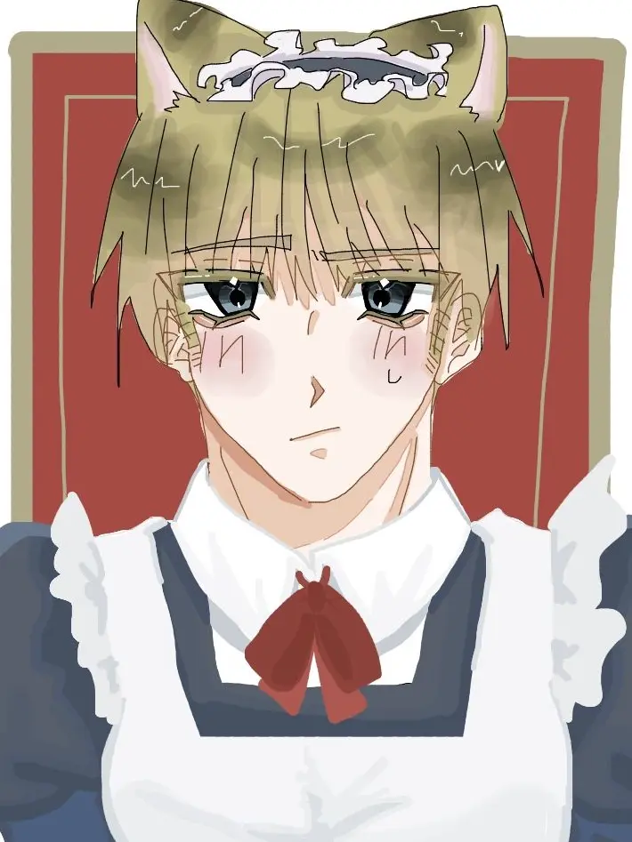 Kuchen_ni_karameru의 胃痛.ᐟそれゆけ新人メイド♂さん.ᐟ
