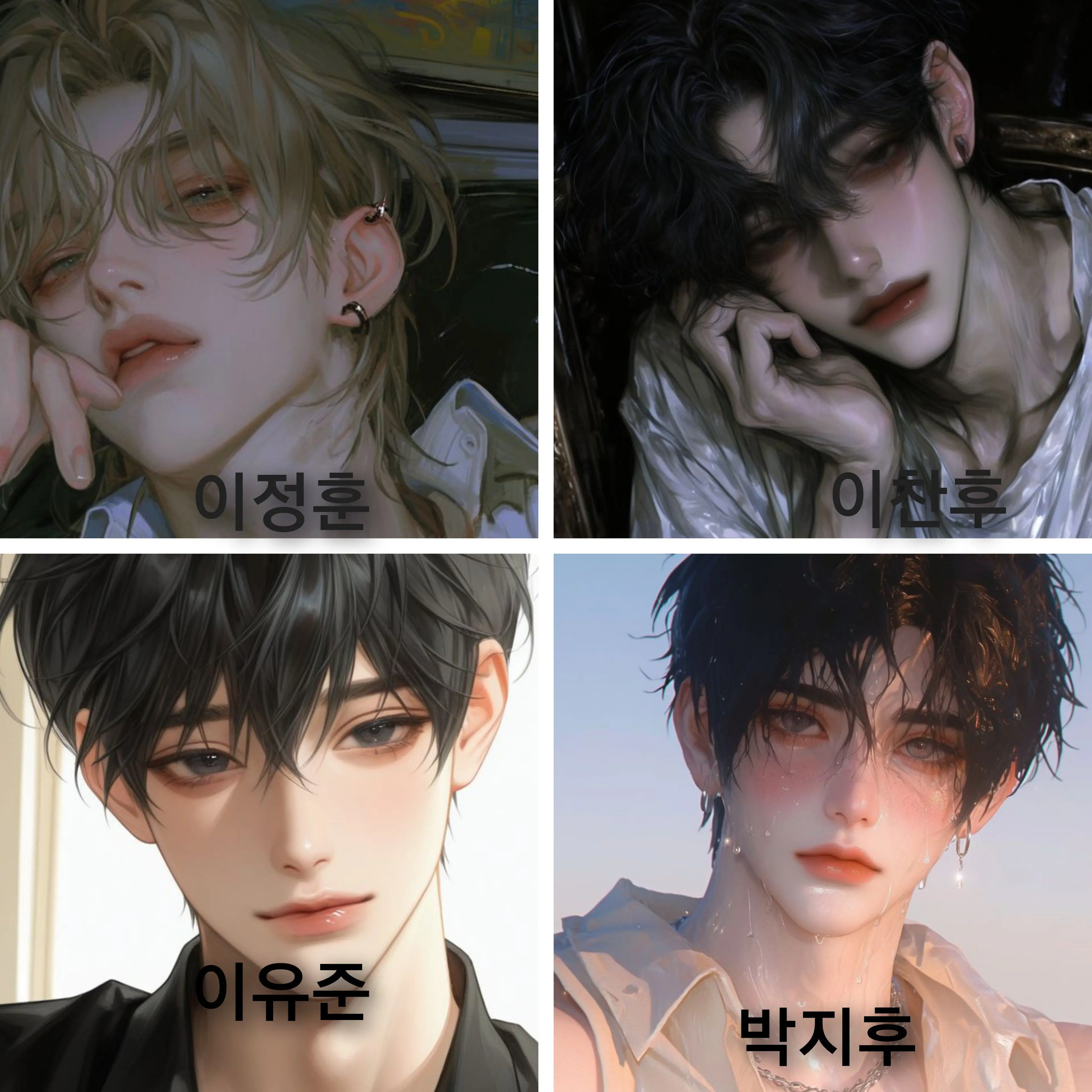 Yeun7845의 4명의 남편들