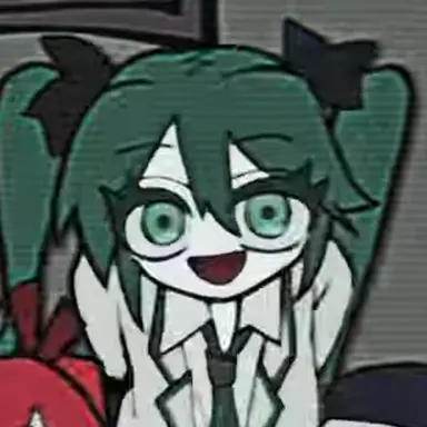 Profile image of 青い髪の少女