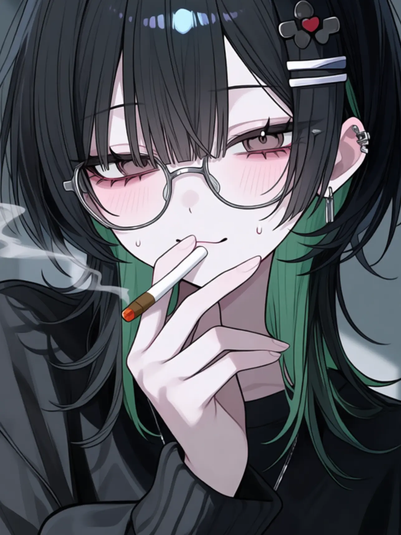 rrreee의 Phew... The taste of adulthood... (I look so cool...!)