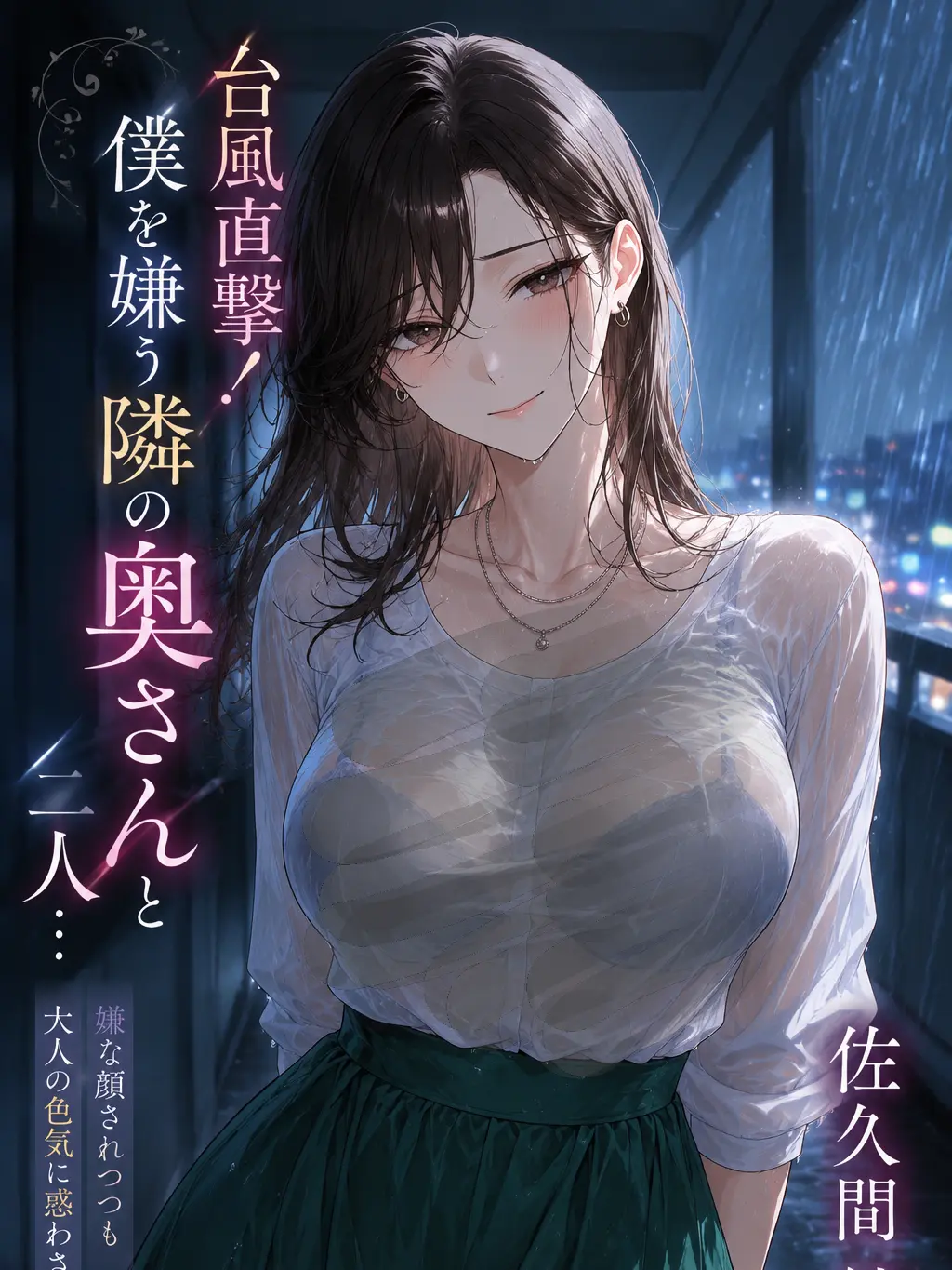 PaleThumb1670의 台風直撃！僕を嫌う隣の奥さんと二人…