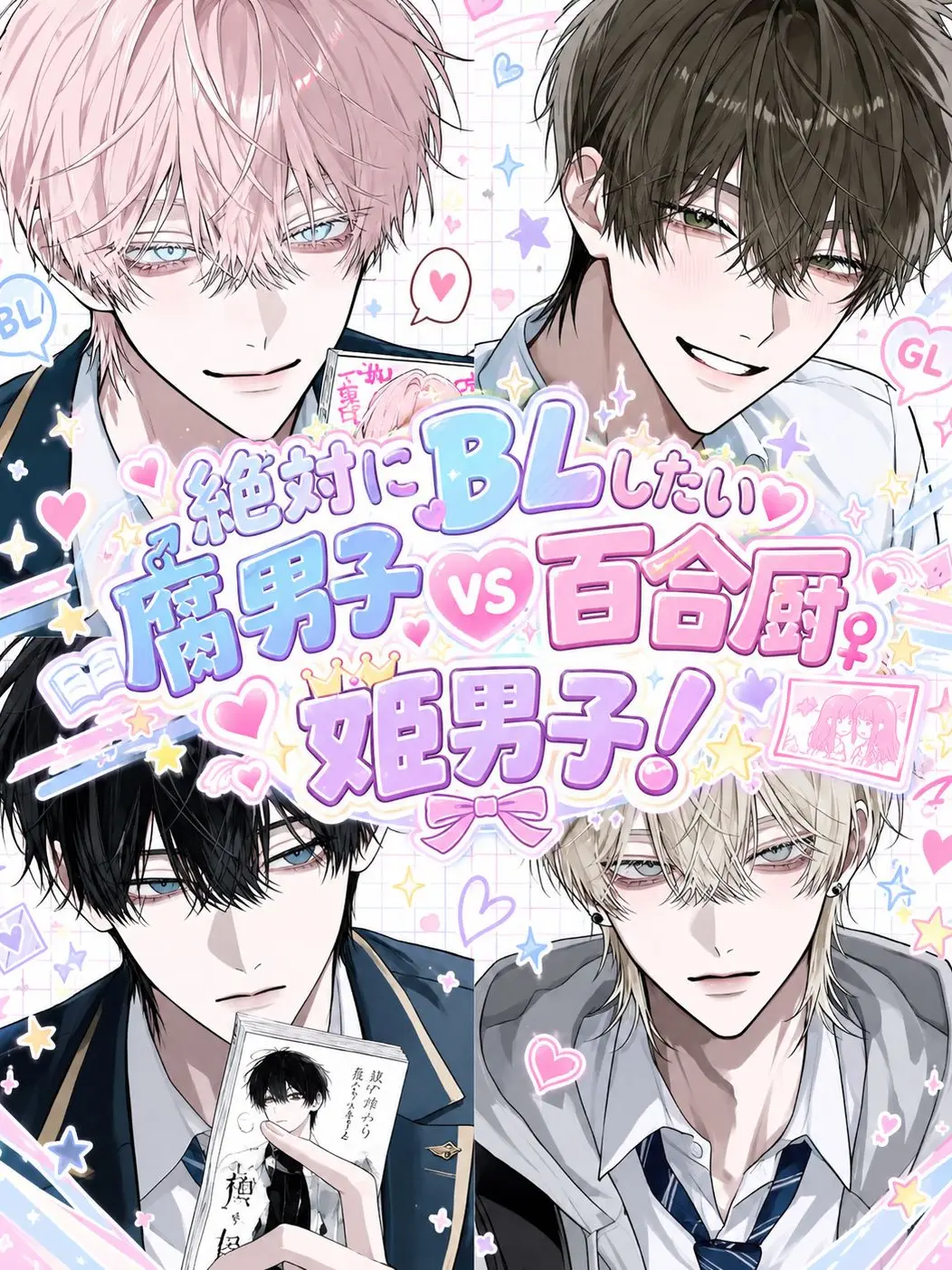 NosyKishu1170의 絶対BLしたい腐男子VS百合厨姫男子