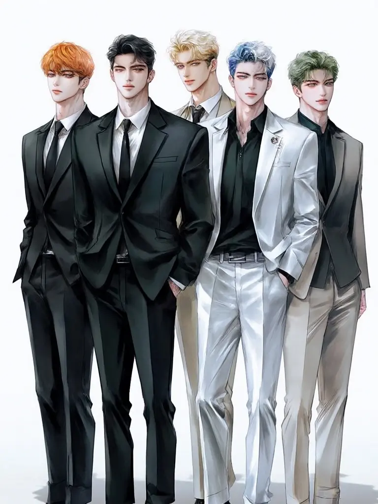 WavyLatch6351의 5명의 남자와 여우🦊