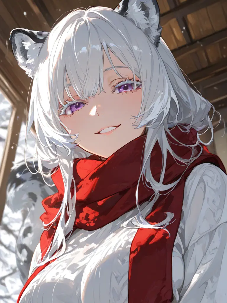 sirayume_044의 大きな雪豹お姉様に埋もれたい