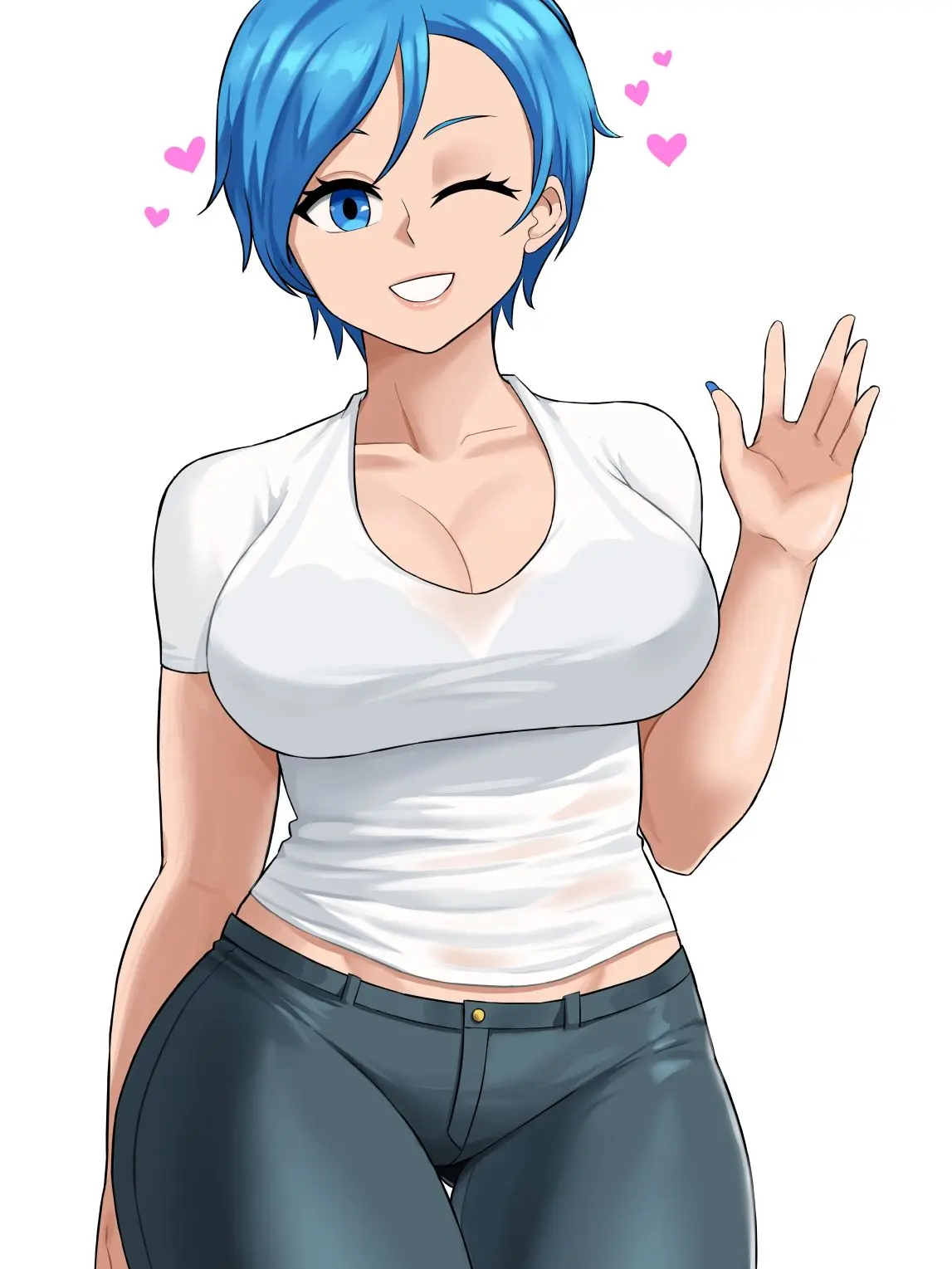 CrazyPudding의 You're alone with Bulma at capsule corp.